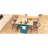 55.7" Kitchen Island With Folding Feature, 2 Drop Leaf, Power Station, 3 Drawers And Luxury Appearance, Spacious Cart Dining Table Empire Style,-720293112