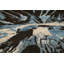 Tapis noir / bleu 7 x 10