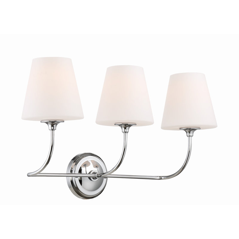 Alyanah 3 - Light Dimmable Vanity Light, Chrome