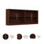 Ensemble de petite bibliothèque à deux tablettes Paulica pour le rangement dans le bureau personnel ou le salon-24102649