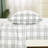 Brushed Microfiber Plaid Sheet Set-930607262-930607261