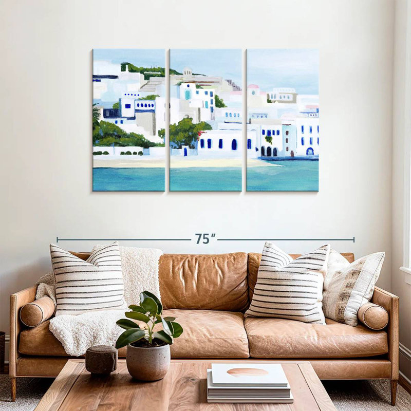 Gillard Mykonos I, 36" H x 57" W