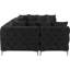 Canapé modulaire en velours 138 po-82749525