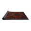 Tapis traditionnel rouge / noir Glore-1315490024