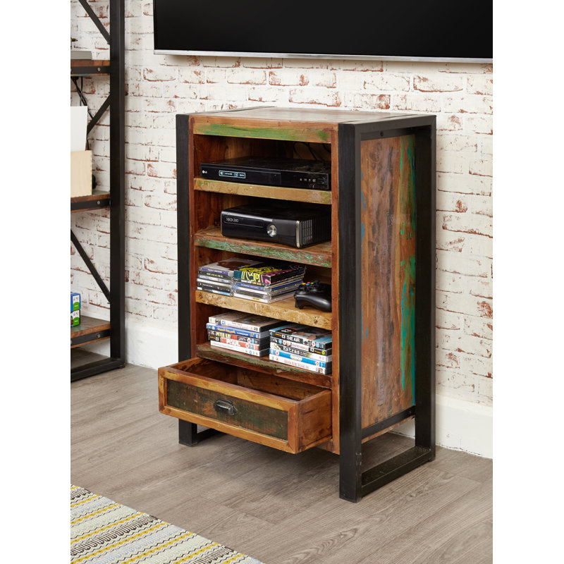 Ostby Solid Wood 91cm H Media Cabinet