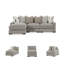 Canapé modulaire 3 pièces avec méridienne Bradninch