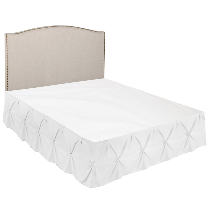 Jupe de lit 14 po , Grand, Blanc