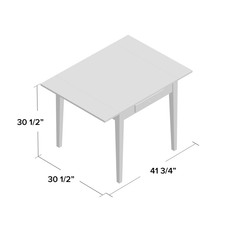 Table de salle à manger à rallonge Malvina