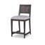 Parker Yes Stool with Solid Wood Frame