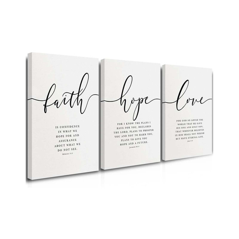 3 Piece Wrapped Canvas Print, 60 cm H x 120 cm W