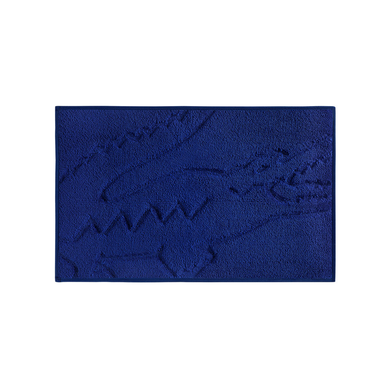 Lacoste Heritage 20x32 Quick-Dry Bath Rug, Navy