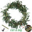 Branches d'olivier artificiel (paquet de 3) - tiges d'olivier artificielles de 27,6 po, tiges de verdure réalistes pour remplisseurs de vase, centres de mariage, décor de maison et de bureau