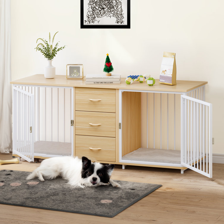 Archie & Oscar FROME 2-in-1 Furniture-Style Dog Crate with Drawers DDDC9D02C63049C7AAA9BEA32F929D0C