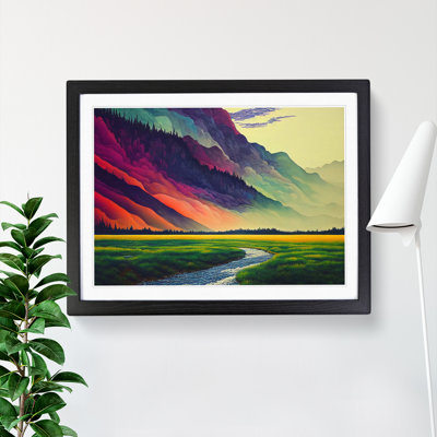 Mountain River - Framed Print