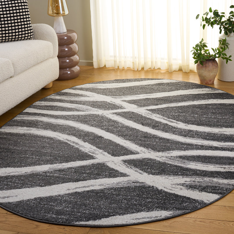 Tapis de performance Andrzelika, Ovale 6 pi x 8 pi