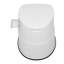 Symple Stuff Corvena 1.3L LPF Round Chair Height Floor Mounted Corner Toilet (Seat Included)-1765681806