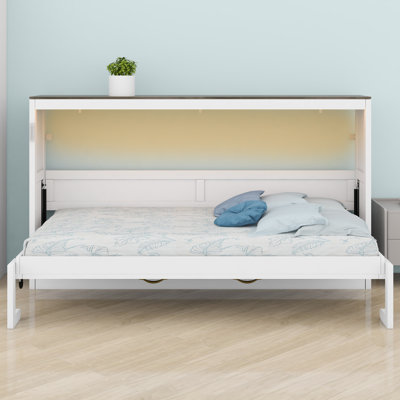 Lit escamotable escamotable escamotable avec motif caché