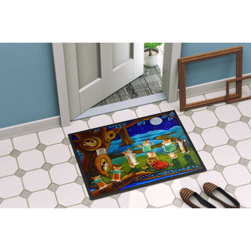 Non-Slip Outdoor Doormat, Rectangle 1'6" x 2'3"