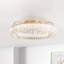 Ventilateur de plafond 20 po avec lumières DEL Tomonori