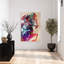 Art mural cheval vibrant-129476588