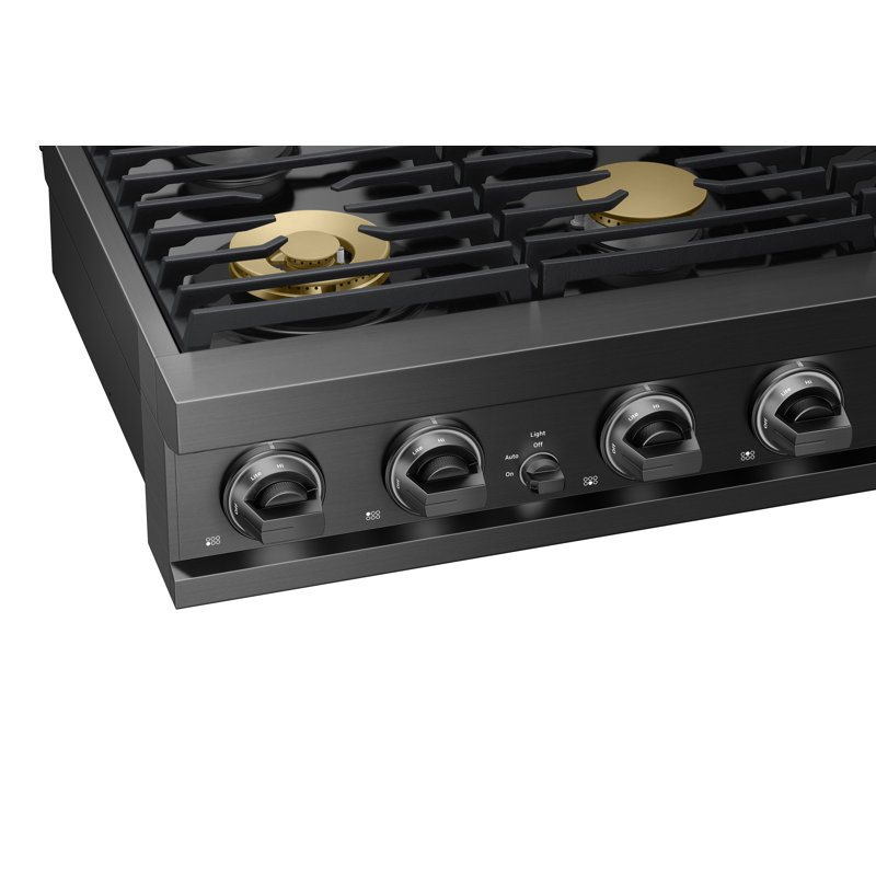 36" Gas Rangetop 6 Burners, NG/LP, Graphite Stainless