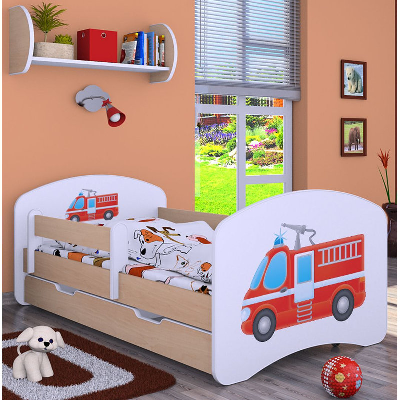 Manus Cabin Bed Themed Beds with Storage Included, Cream