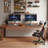 Light Walnut Color Rectangular Solid Wood with writing desk-118614574-118614575