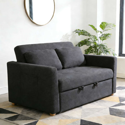 Borkovany 40" Upholstered Sleeper Sofa