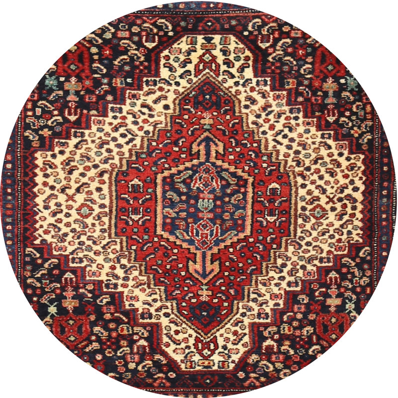 Oriental Indoor Rug, Round 8'