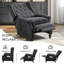 Fauteuil inclinable à accoudoirs avec massage et accents de chaleur avec garniture cloutée Amid-1812360119