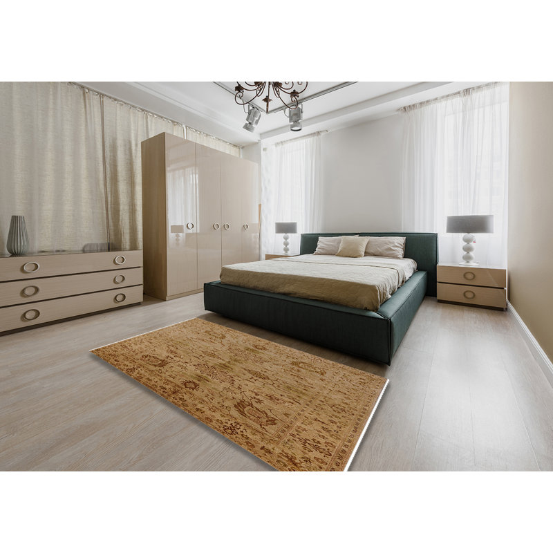 Tapis beige Newmarch, Rectangle 4 pi x 6 pi