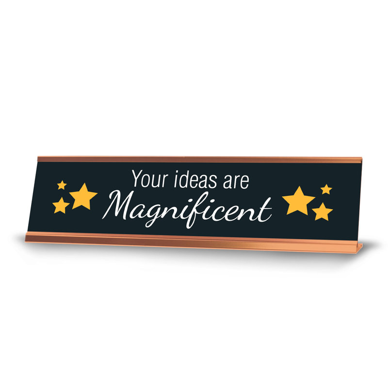 «Your Ideas Are Magnifique»