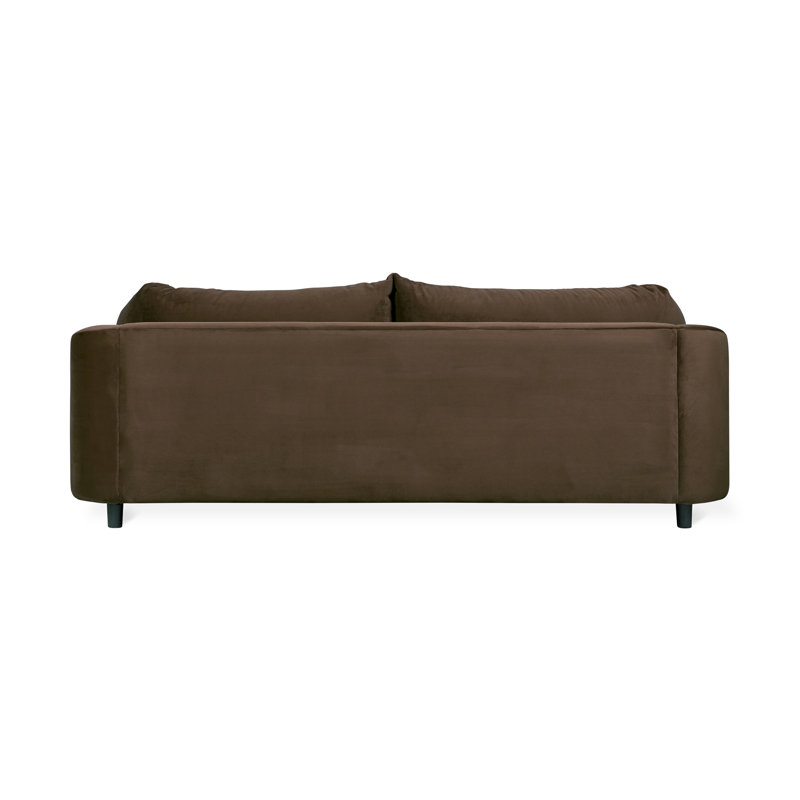 Thalia Sofa, Velvet Cocoa