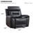 40.9” Wide Modern Faux Leather Electric Standard Recliner With USB & Type-C Ports (Set Of 2)-807499636