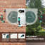 Outsunny Retractable Hose Reel Wall Mounted with Lock-107822251-107822252