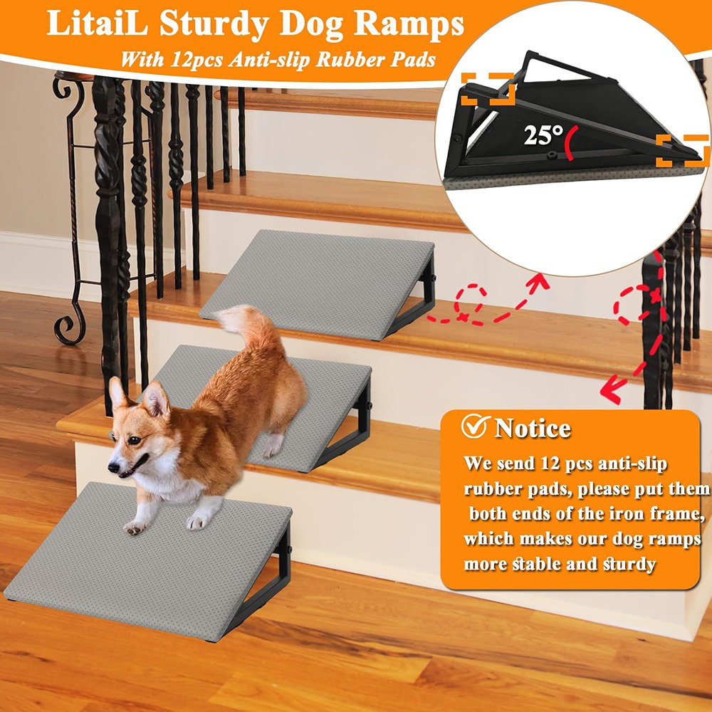 Tucker Murphy Pet™ Dog Ramp For Staircase - Pet Steps Stairs For ...