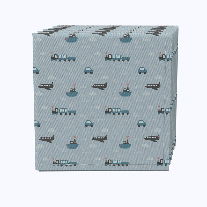 Vallecillo 100% Cotton No Pattern Square Napkin