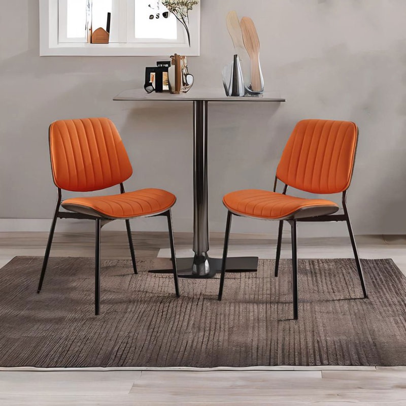 Chaise d'appoint Caruthers Cato, Orange