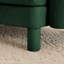 Canapé à trois places en tissu Boucle avec accoudoirs en forme de coquille distinctive et pieds cylindriques enveloppés de tissu, idéal pour divers espaces de vie-814984876-814984877