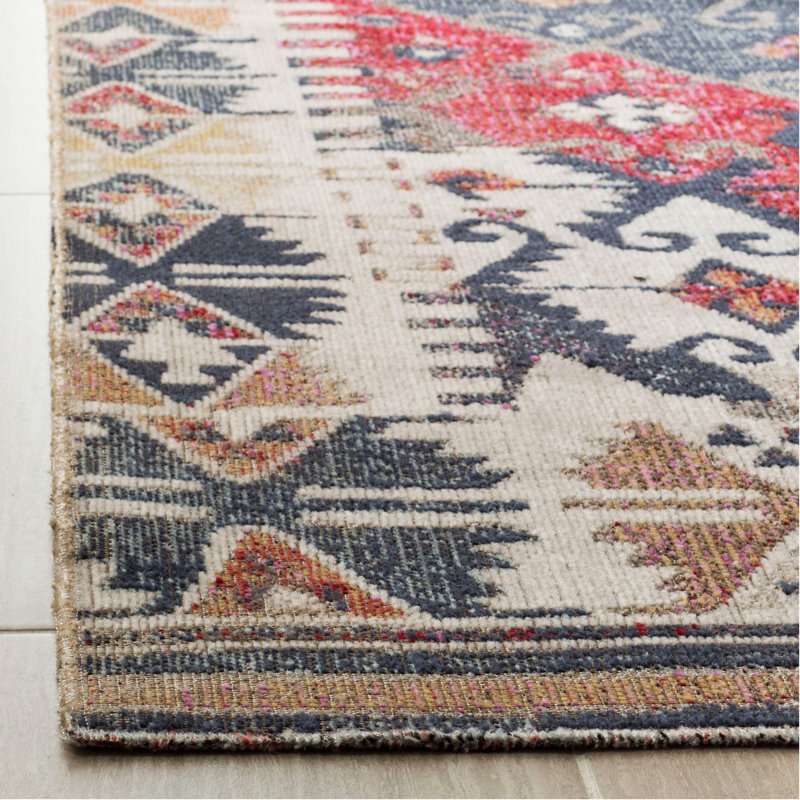 Tapis oriental d'intérieur / extérieur Griffeth Performance, Rectangle 8 pi x 10 pi