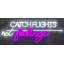 Enseigne néon Catch envolée - 11 po x 29 po