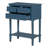 Weinman Modern Rustic Solid Wood Narrow Console Table with 3 Drawers and Bottom Shelf for Hallways, Entryways, or Behind Sofas-863932186