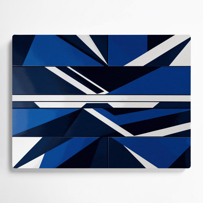 Art mural rigide en métal 18 "Hard Edge", H 20 po x l 30 po