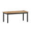 6 - Person Pine Solid Wood Dining Set-1613914350