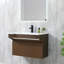 Meuble-lavabo mural en résine 32 po avec lumière à détecteur de mouvement, poignées latérales et conception ADA-compatible-1592568587