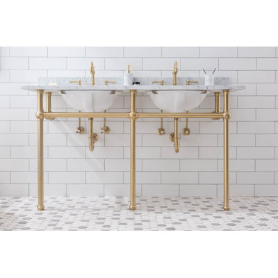 Greyleigh™ Copeland 22'' Stone Oval Bathroom Sink with Faucet and Overflow
