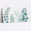 Ensemble de 1 tableau sur toile tendue, motif de feuilles botaniques de style aquarelle-943898897