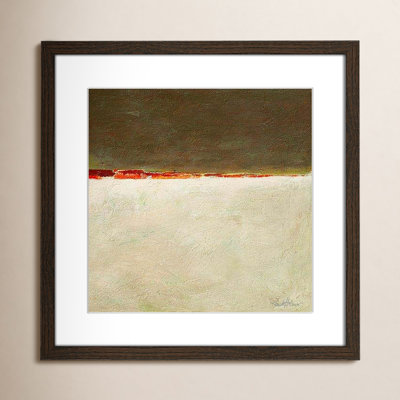 Orange Horizon I Print