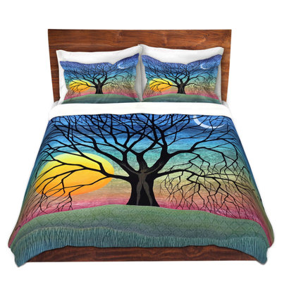 DiaNoche King Duvet Cover Sets Microfiber by Jennifer Baird - Dryad 2