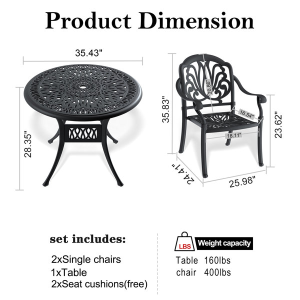 Dimensions du produit